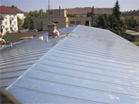 Rekonstrukce střechy MŠ Beroun